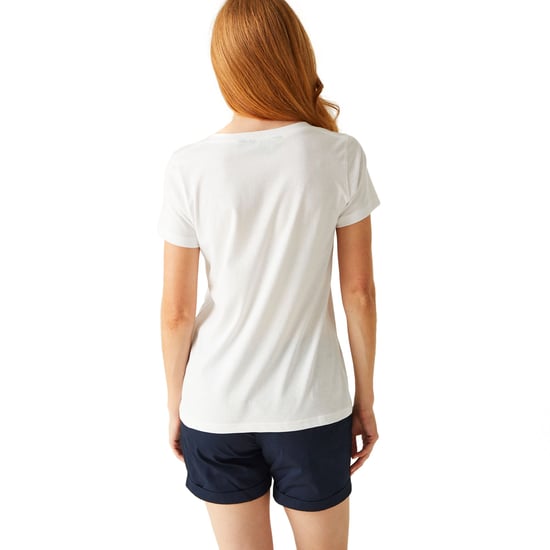Regatta Womens/Ladies Filandra VIII Photograph T-Shirt (White)