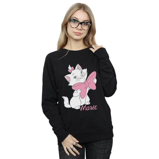 Disney Dames/Dames Aristokatten Marie Strik Sweatshirt (Zwart) - Image 2