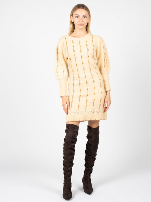 Silvian Heach Dress Woman's Off-White