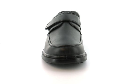 Comfisole Mens Smart Shoes Percy Touch Fastening black