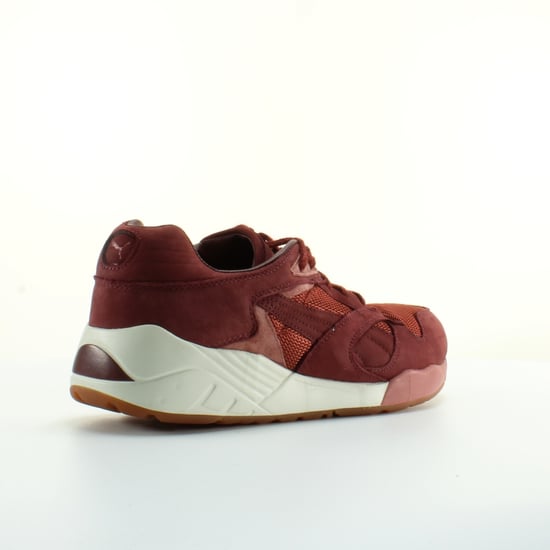 Puma Trinomic XS 850 Burgundy Synthetic Mens Lace Up Trainers 357032 04