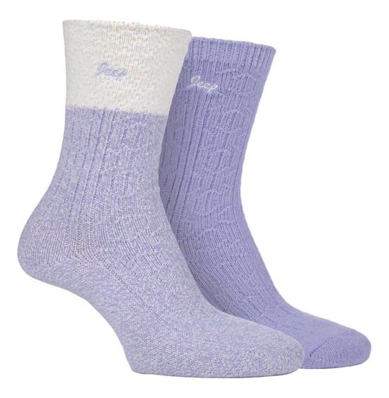 Jeep - 2 Pack Ladies Supersoft Hiking Boot Socks - Image 1