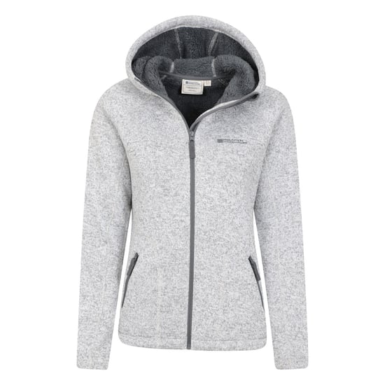 Mountain Warehouse Dames/Dames Nevis Bontgevoerde Full Zip Hoodie (Grijs) - Image 5