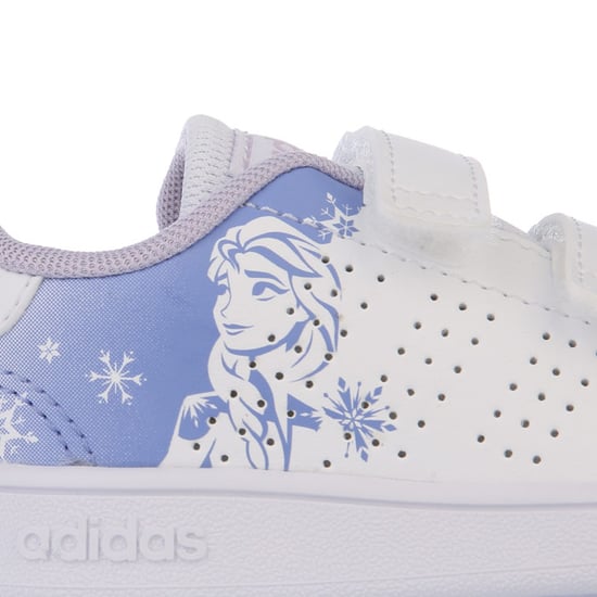 Girl's adidas Infant Frozen II Advantage Trainers in White