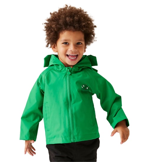 Regatta Waterdichte jas voor kinderen/Kinderen Stompy de dinosaurus (Jellybean Groen) - Image 4