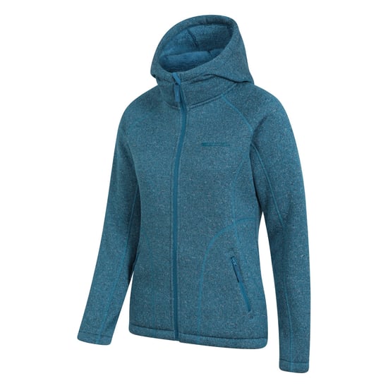 Mountain Warehouse Dames/Dames Nevis Bontgevoerde Full Zip Hoodie (Teal) - Image 4
