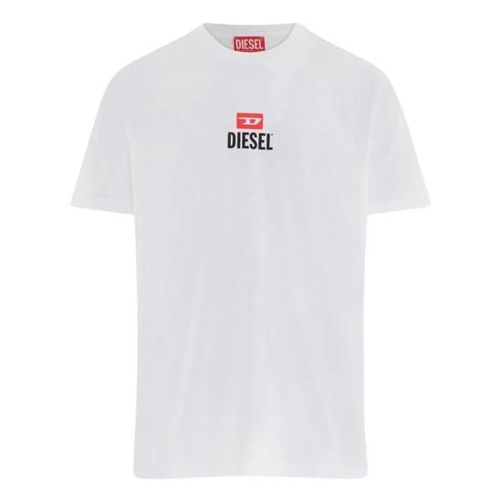 Diesel Small D Logo White T-Shirt - Image 1