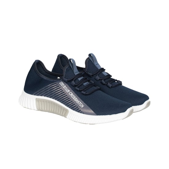 Crosshatch Mens Nimbus Trainers (Navy) - Image 1