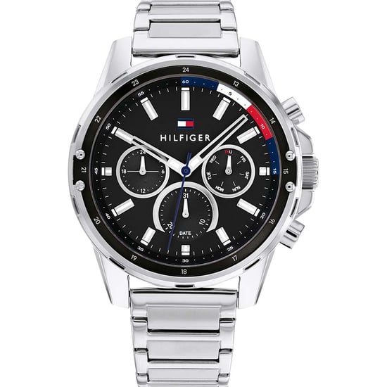 Tommy Hilfiger Mason Men's Silver Watch 1791936 - Image 1