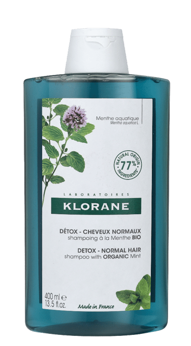 Klorane Detox Shampoo With Organic Mint400 ml. - Image 1