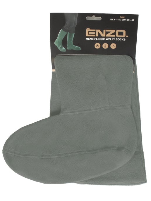 Enzo | Mens Fleece Welly Socks - Image 3