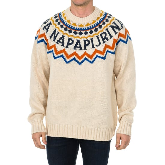 Men's long-sleeved round neck sweater NP000IZSN