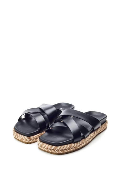 Morornie Black Sandals