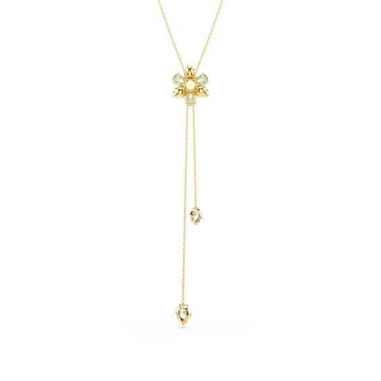 Swarovski 'Idyllia F Florere' Women's Gold Plated Metal Necklace - Gold 5717158 - Image 2