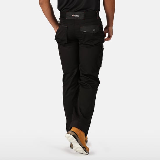 Regatta Mens Incursion Work Trousers (Black) - Image 2
