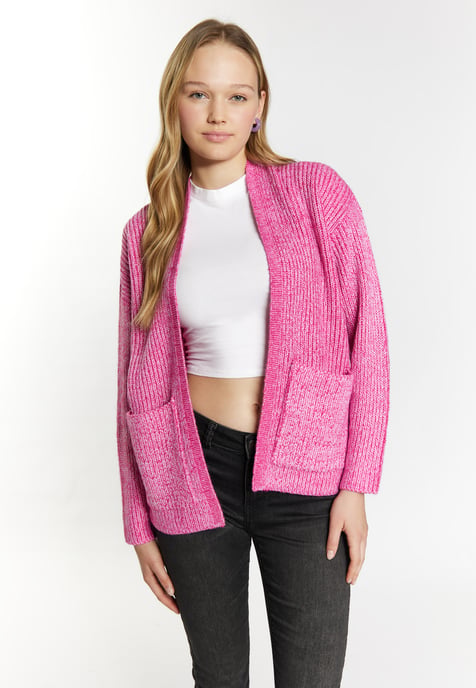Mymo Gebreid vest Dames roze - Image 3