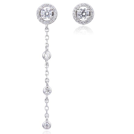 Gena.paris 'The One' Dames 925 Sterling Zilveren Oorbellen - Zilver GBO1529-W - Image 1