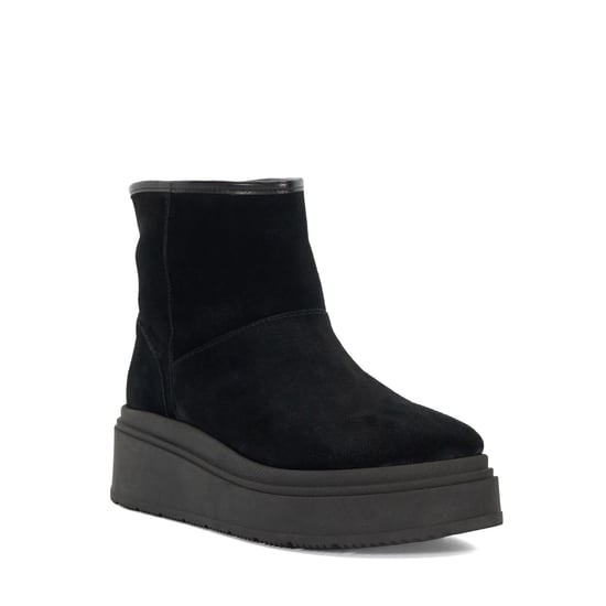 Dune Ladies Podsey - Faux Shearling Lined Platform Boots - Image 1