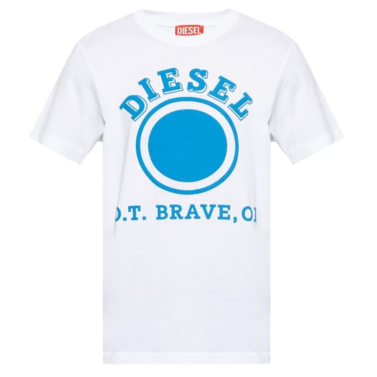 Diesel Dot Logo White T-Shirt