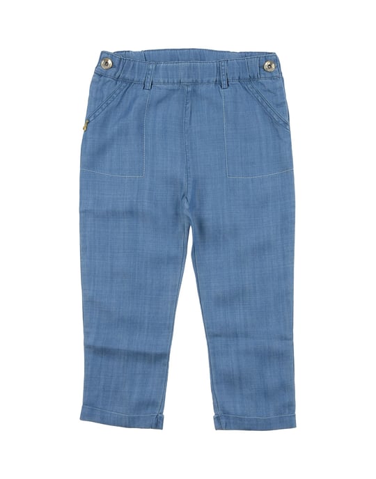 Patrizia Pepe Girl Denim trousers Tencel