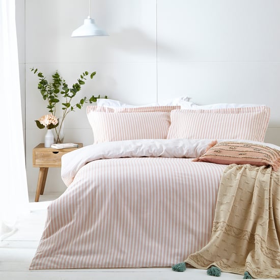 Hebden Striped Reversible Duvet Cover Set - Image 1