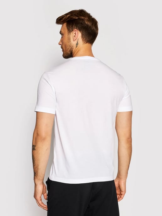 EA7 Emporio Armani Men's Short Sleeve T-Shirt, White