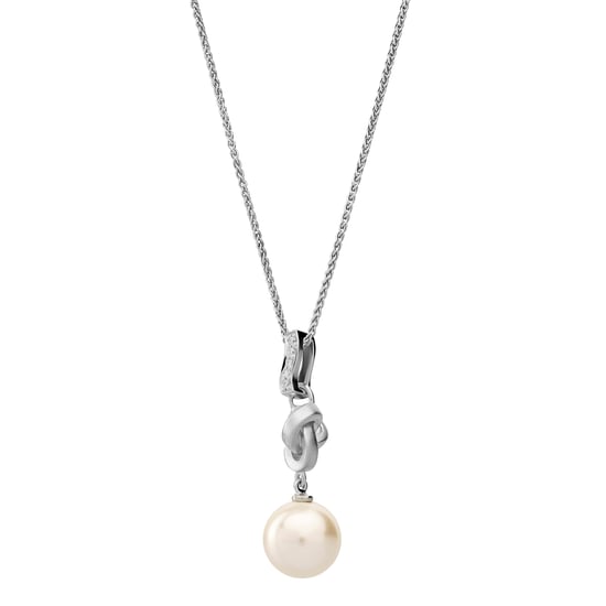 Orphelia 'Clara' Women's 925 Sterling Silver Chain with Pendant - Silver ZH-7515 - Image 3