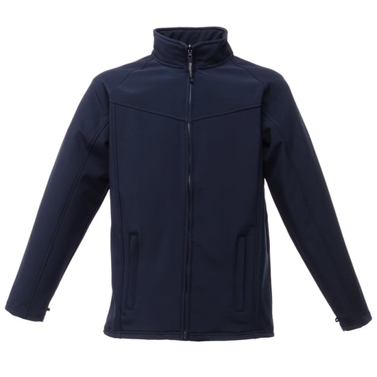 Regatta Professional Mens Uproar Softshell Wind Resistant Fleece Jacket (Navy/Navy)
