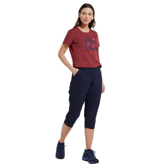 Mountain Warehouse Womens/Ladies Coastal Stretch Capri (Navy) - Image 5