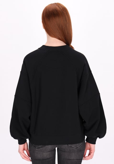 Dreimaster Sweatshirt Dames zwart - Image 4