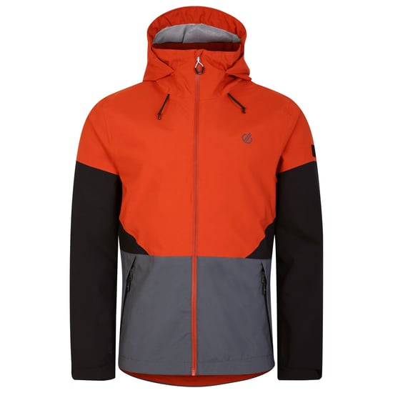Dare 2B Mens Terrain Waterproof Jacket (Rooibos Tea/Dark Storm Grey)
