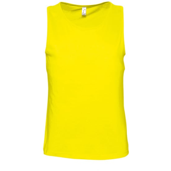 SOLS Heren Justin Mouwloze Tank / Vest Top (Citroen) - Image 1