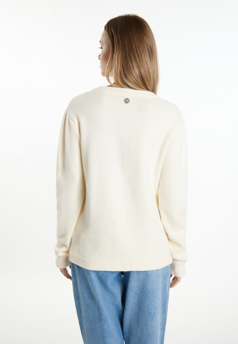 Dreimaster Cardigan women off-white - Image 4
