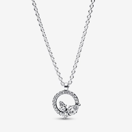 Pandora 'Herbarium Cluster' Women's 925 Sterling Silver Chain with Pendant - Silver 392620C01-45 - Image 1