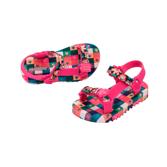 Playtime x Fabula Pink/Green Sandals - Image 2