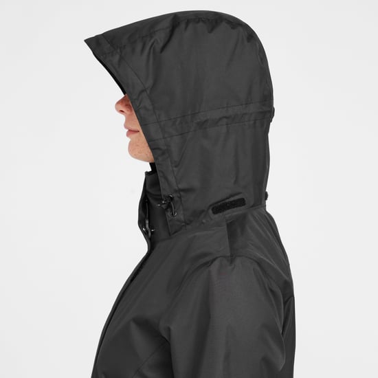 Peter Storm Women's Mistral Long Waterproof Jacket with Adjustable Hood, Hiking Raincoat
