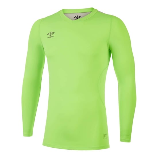 Umbro Heren Elite V Neck Base Layer Top (Groene Gekko) - Image 1