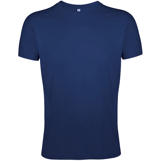 SOLS Heren Regent Slim Fit T-Shirt met korte mouwen (Franse marine) - Image 1