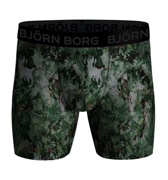 Björn Borg - 3 Pack Andningsbara Performance Boxershorts | Sport Boxershorts för herrar - Camo Mix - Image 2