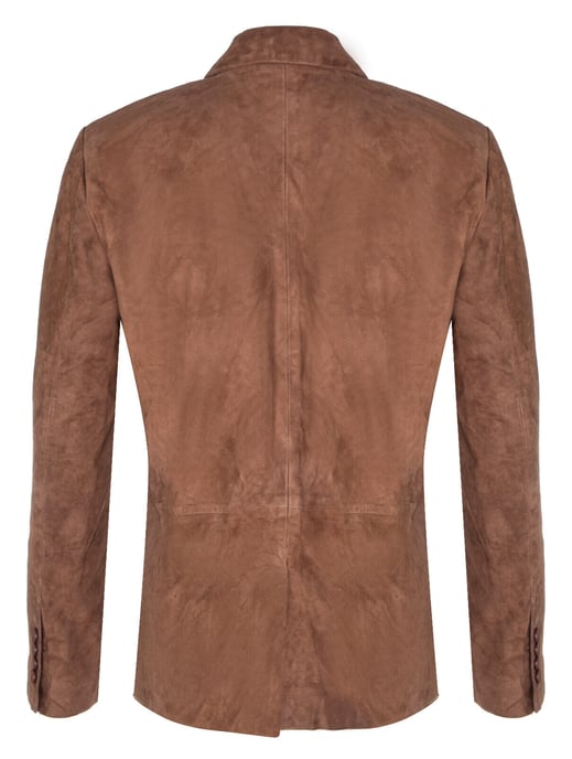 Blazer suède jas Zachte Italiaanse leren jas - Image 3