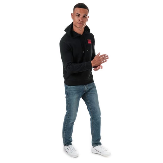 Men's Levis LFC YNWA Batwing Hoody in Black
