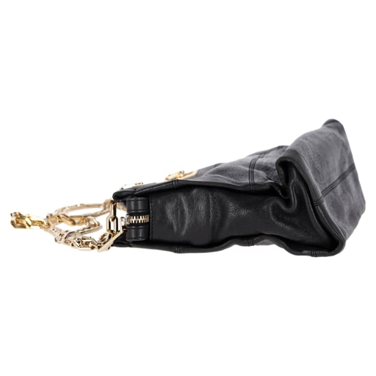 Victoria Beckham Schoudertas met Kettingriem in Zwart Leer - Image 4