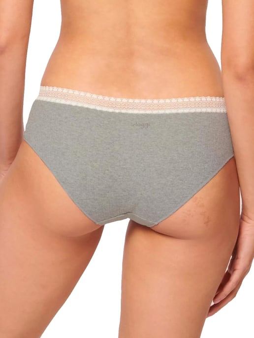 GO Ribbed Hipster Briefs 2 Pack