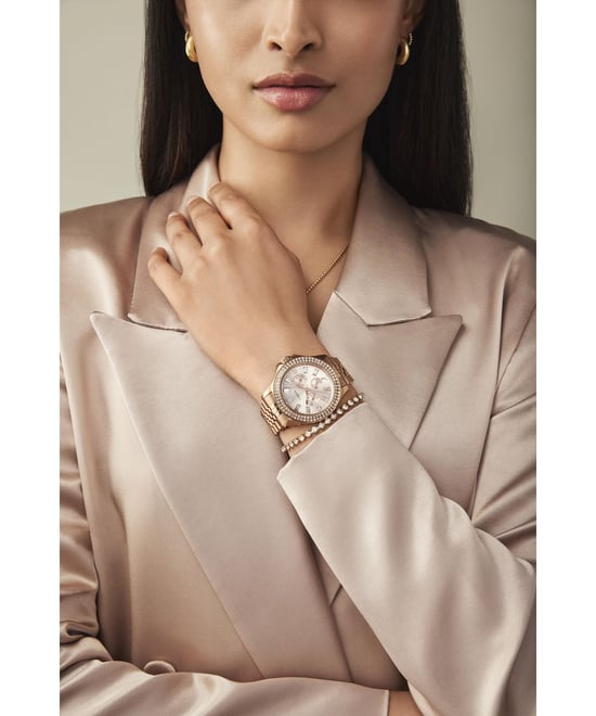 Timex Kaia X Bcrf Women's Rose Gold Watch TW2V96700 - Image 6
