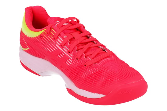 Asics Solution Speed FF Dames Tennischoenen Indoor Roze Trainers - Image 4