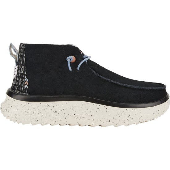 HEYDUDE Wendy Peak Hi Suede Damstövlar Svart - Image 6