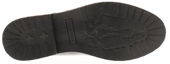 Hush Puppies Womens Shoes Work School Verity Leather Buckle black patent - Image 5