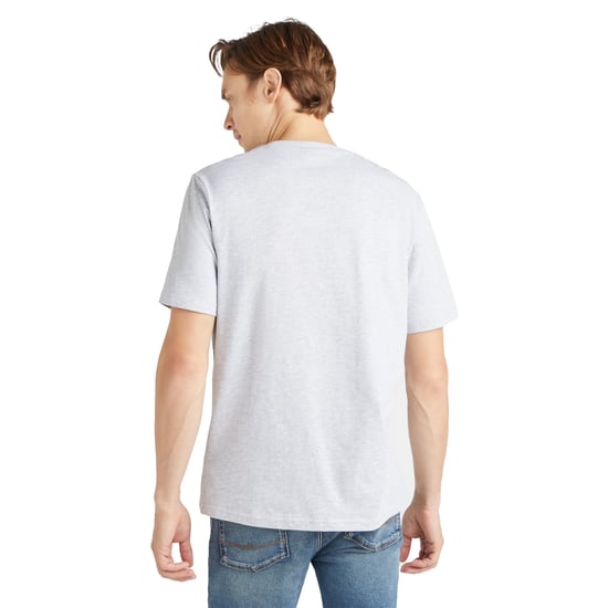 Umbro Heren Team T-shirt (Grijs gemêleerd/wit) - Image 2