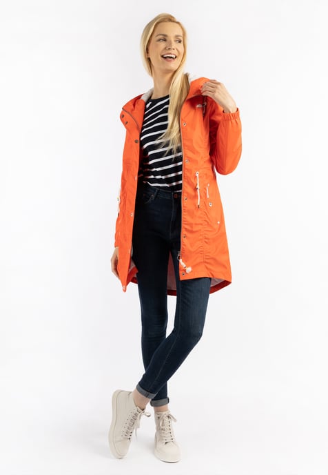 Schmuddelwedda Mackintosh bridgeport Dames ORANJE ROOD-280 - Image 3