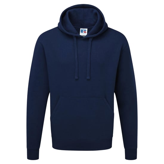 Russell Mens Authentic Hooded Sweatshirt / Hoodie (Franska flottan) - Image 1